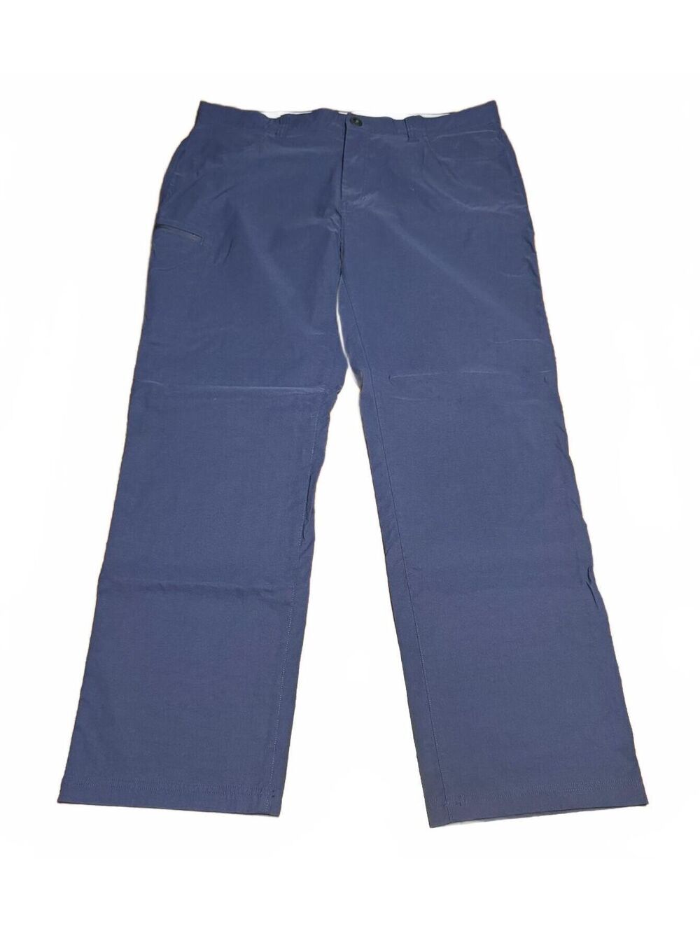 Orvis Mens Performance Tech Stretch Nylon Hiking Pants 40x32 Navy Water Repel